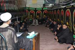 برگزاری مراسم عزاداری سرور و سالار شهیدان حضرت اباعبدالله الحسین (ع) در دانشکده پیراپزشکی
